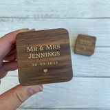 Premium Engraved Ring Boxes