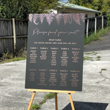 Acrylic Wedding Signage