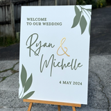 Acrylic Wedding Signage