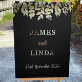 Acrylic Wedding Signage