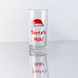 Santa's Milk Glass-Christmas-The FoilSmith