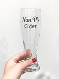 Customised Beer Glass or Handle - The FoilSmith