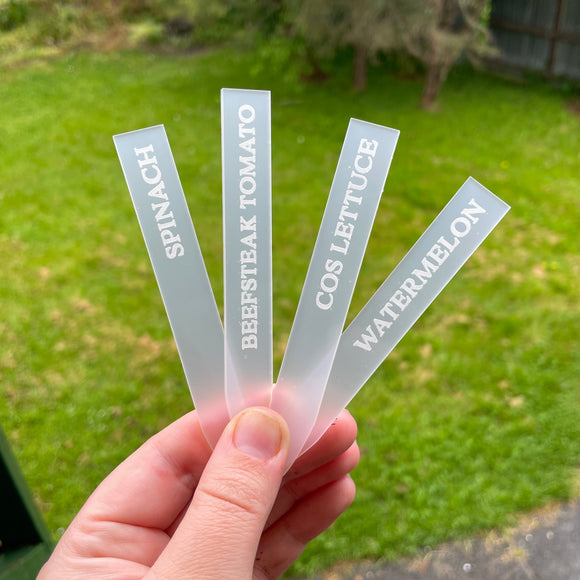 House Plant, Seedling and Vegetable Garden Markers