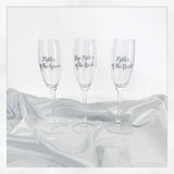 Customised Champagne Flute - The FoilSmith