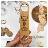 Customised Engraved Wooden Bottle Openers