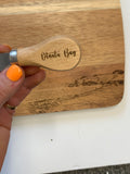 Customised Engraved Pate or Cheese Knife - The FoilSmith