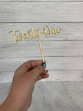 Customised Cake Toppers - The FoilSmith